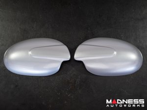 smart Roadster Mirror Covers - S-mann - Silver